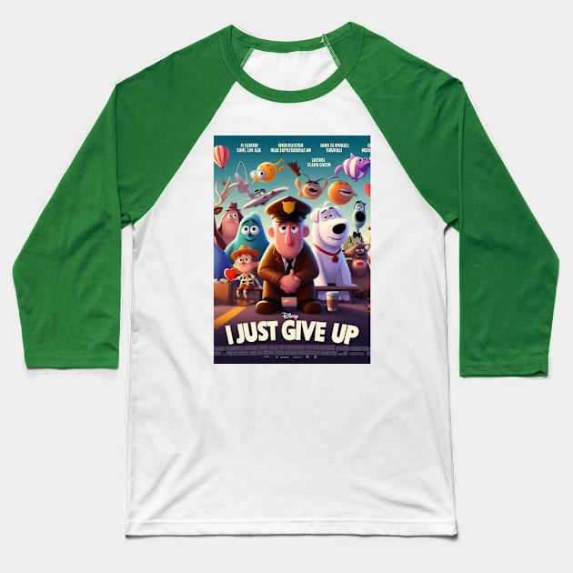 Give Up Baseball T-Shirt by Jason's Finery